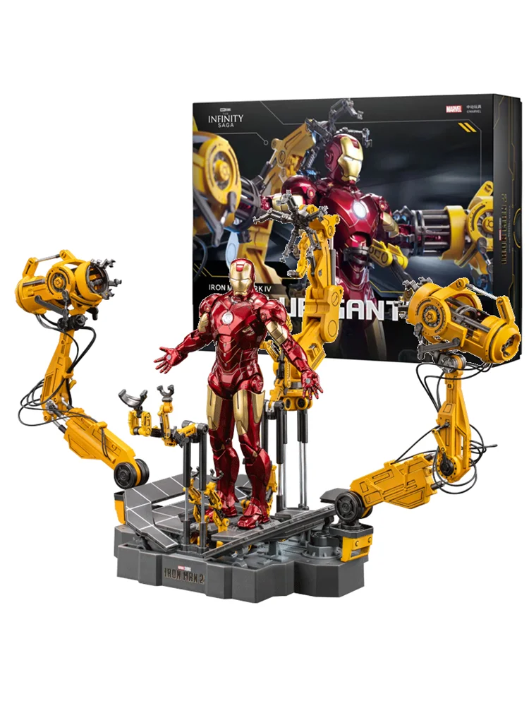 thumbnail image 1 of Figura de acción Zd Toys Suit Up Gantry con MK4 iron man Gantry, modelo original 1/10 de Tony Stark, juguete coleccionable, regalo para niños, 1 of 5