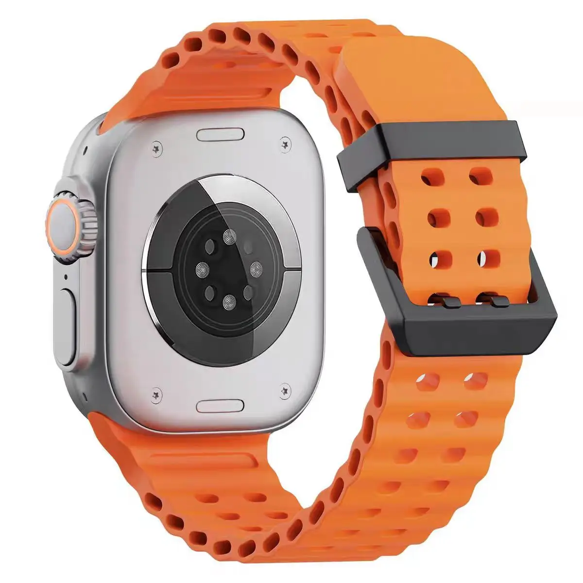 Ocean Silicone Sport Strap for Apple Watch - Premium Watchband Bracelet