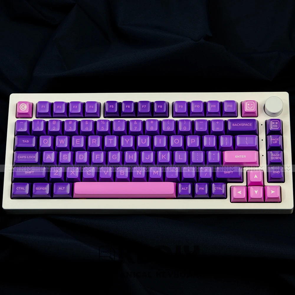 Kbdiy-teclas Mecânicas Iso mx 160 Teclas Perfil SA Pbt Gmkfans Inazuma Keycaps Faça Você Mesmo Custom Double Shot para Gmk67 - Imagem 6