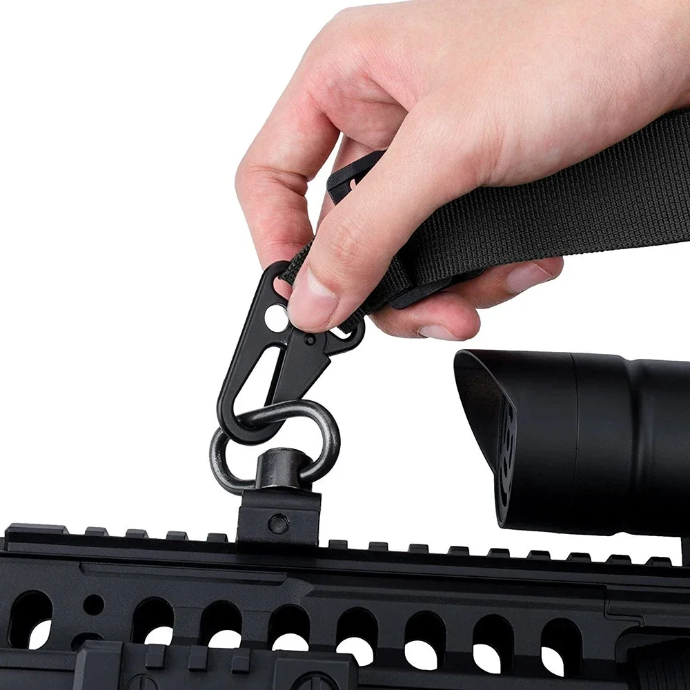 Tactical QD Sling Swivel Strap Buckle Quick Release Button 1.25 inch 20mm Picatinny Rail Mounted Base Mlok Mount Adapter Rings sling swivel adapter sling swivel mount tactical sling adapter sling adapter sling attachment adapter picatinny rail accessories rail adapter threaded adapter