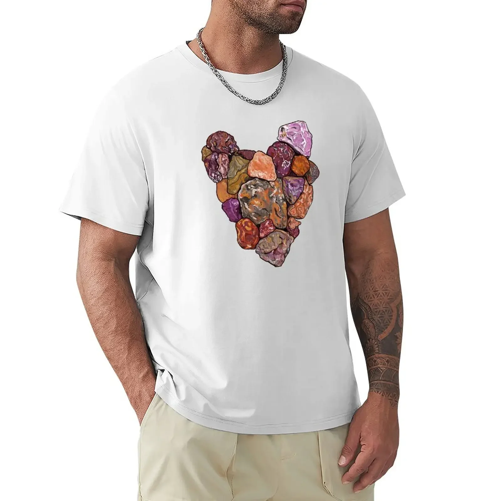 

Sea Rocks love / Sea Rocks heart T-shirt blacks customs design your own boys whites oversized t shirt men