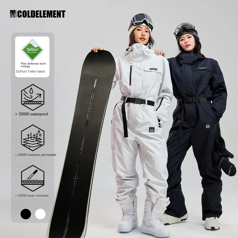 SkiSuitforMenandWomenWarmandWaterproofOutdoorSkiingClothes