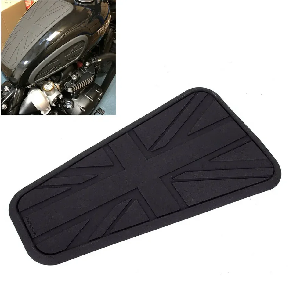 Tapis De Réservoir Antidérapant Moto PochY Pour Royal Enfield Interceptor 650 & Continental GT 650 - Tampons Traction Latéraux & Protection