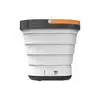  Portable Washing Machine Foldable Bucket Washer with Soft Spin Dry and Drainage Pipe(110V/240V, US Plug) 