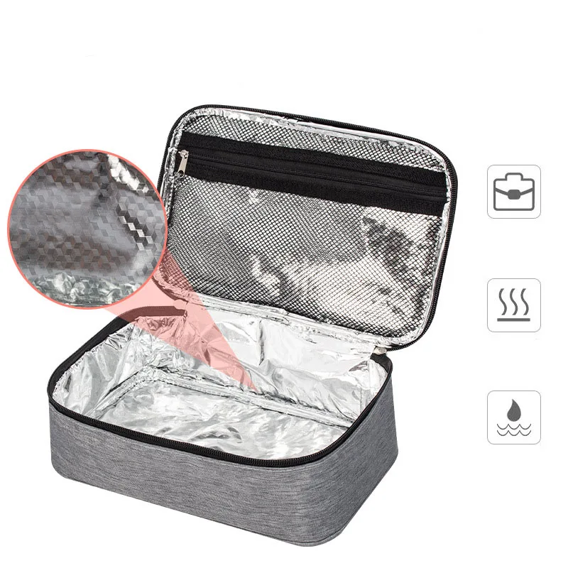 Ubamdom 20-Pack Insulated Takeout Bags (9.4x9.4x5.9") – Keep Food Hot Or Cold For Hours - View #3