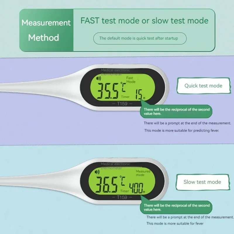 Digital thermometer Medical Electronic Intelligent Quick Measuring for Home Baby
