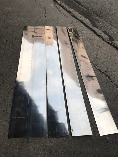 1Meter Width 200mm Thickness 0.03/0.04/0.05/0.06/0.07/0.08/0.09mm SUS301  Stainless Steel Foil