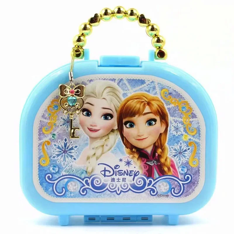 [Funny] Disney Frozen Sofia the First princess Hello Kitty Cute cartoon nail art set play house Toys Creative girl best gifts 3