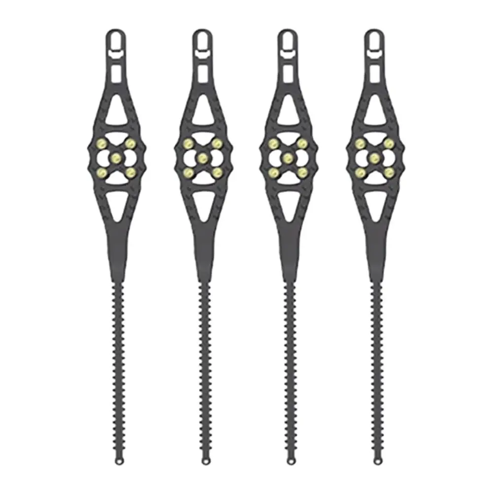 2/4pcs Car Tire Anti-skid Chain SUV Off-road Snow Mud Tyre Universal Wheel Tires Thickened Wheel Chain Snow Widened Non-sli X5B1