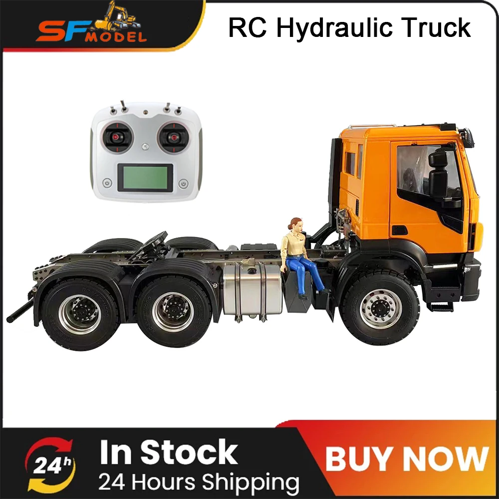 InStock114RCTruck6x4MetalTrailerRTRPaintedFinishRcCarsfor