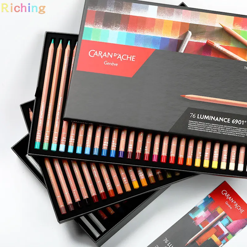 Caran d'Ache Luminance Colored Pencil Sets