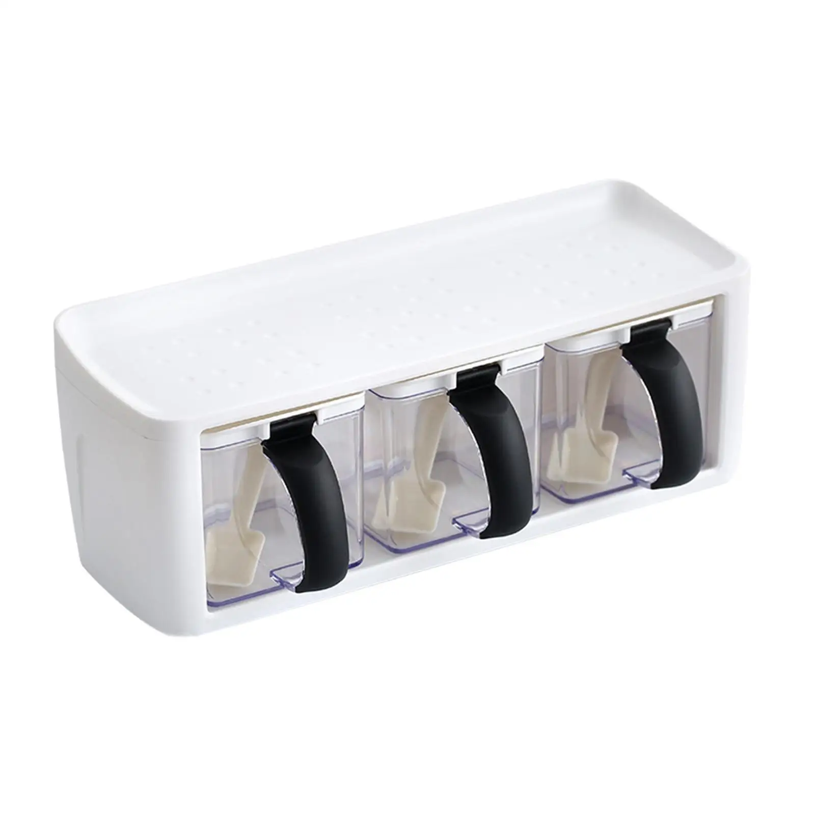 Seasoning Jar Portable Durable Seasoning Organizer Box for Kitchen Honey