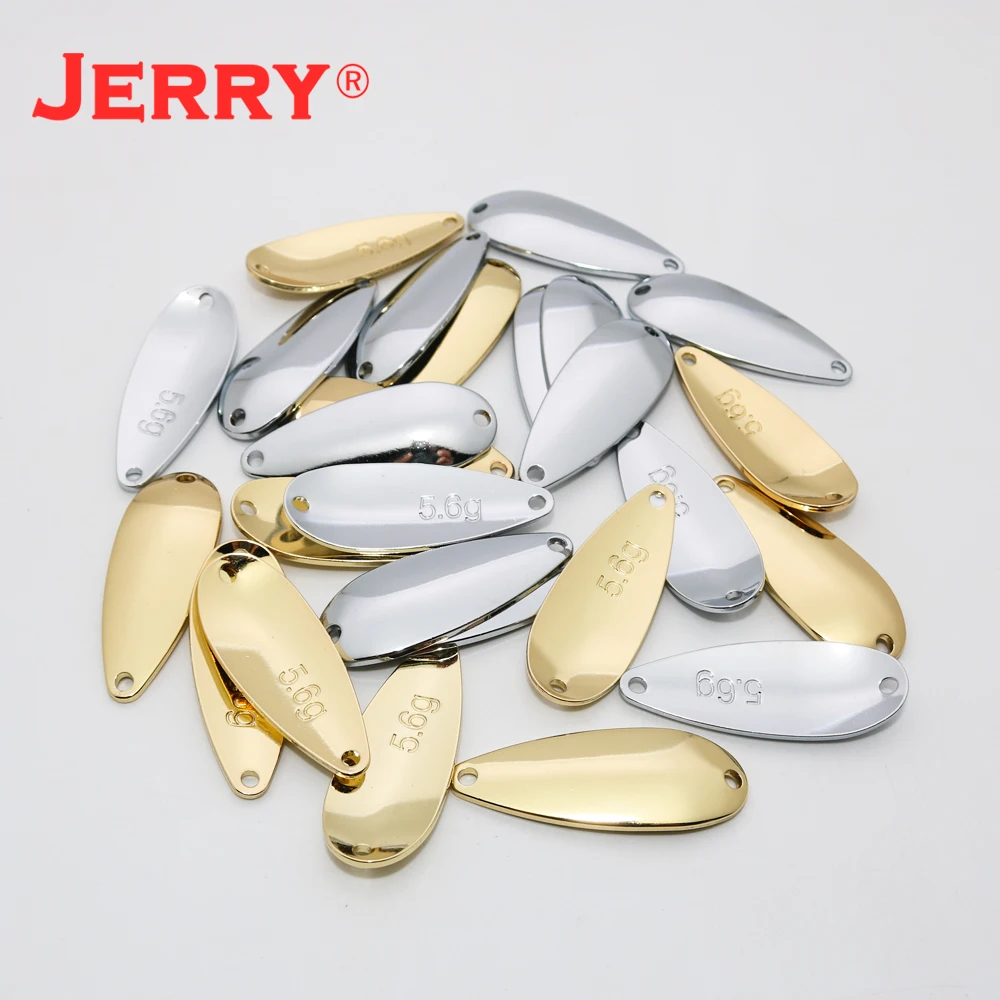 Jerry Flame Lure Man Unpainted Fishing Spoons Blank Body Metal Lures Lake  Area Trout Spinner