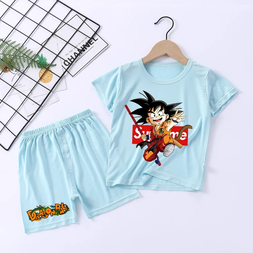 Pajamas Pigiama Goku Vegeta Pijama De Goku Hombre Anime Pijamas