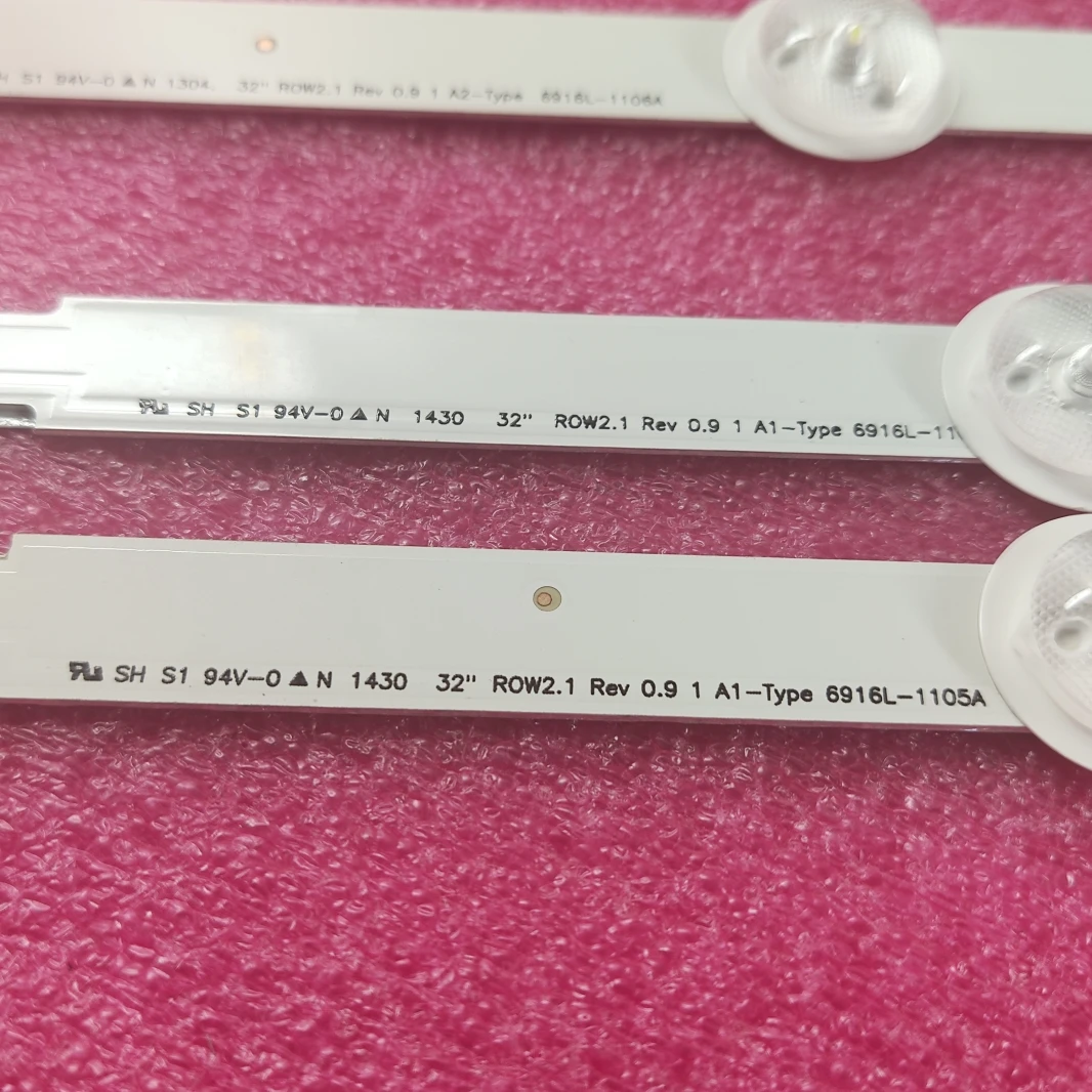 LED Backlight 630mm LED Backlight for LIG 32"TV 32LN5100 32LN520B 6916L-1106A 6916L-1105A 6916L-1204A 32ln570V 32LN545B 32LN5180 6916L 1295A