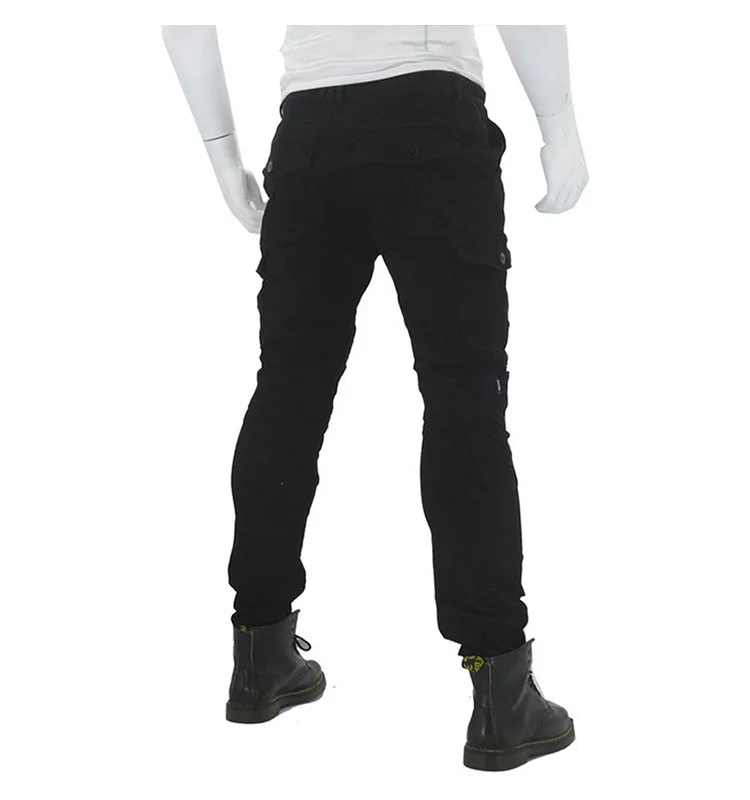 Men's Denim Cargo Skinny Jeans Styling