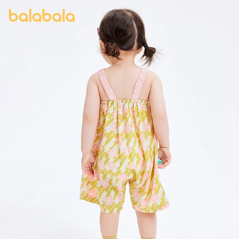 Balabala   옷, 여아 바지, 귀엽고 가벼운 옷, 2024 여름 신상 의상