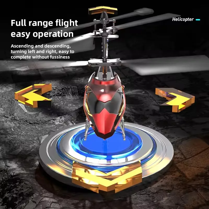 3.5CH RC Helicopter with Light Fall Resistant XK913 Remote Control Helicopter Plane Aircraft Indoor Flying Kid Toy Gift for Boy - 4