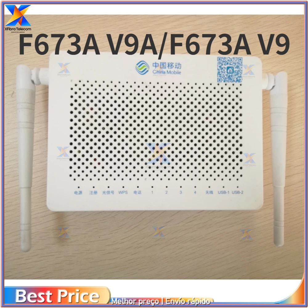 25/50 шт б/у ZTE F673AV9 /F673AV9A двухдиапазонный FTTH 4GE + 1tel 2USB Ac 5G WiFi Onu Gpon волоконный модем