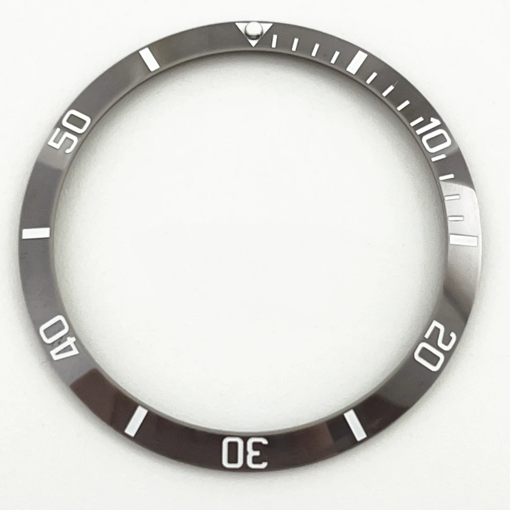 High-Quality Ceramic/Aluminum Bezel Insert for Men's 39mm Watch Case