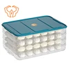 Multi Layered Dumpling Box Household Food Grade Frozen Egg Fresh Frozen Refrigerator Storage Kitchen Summer container 5