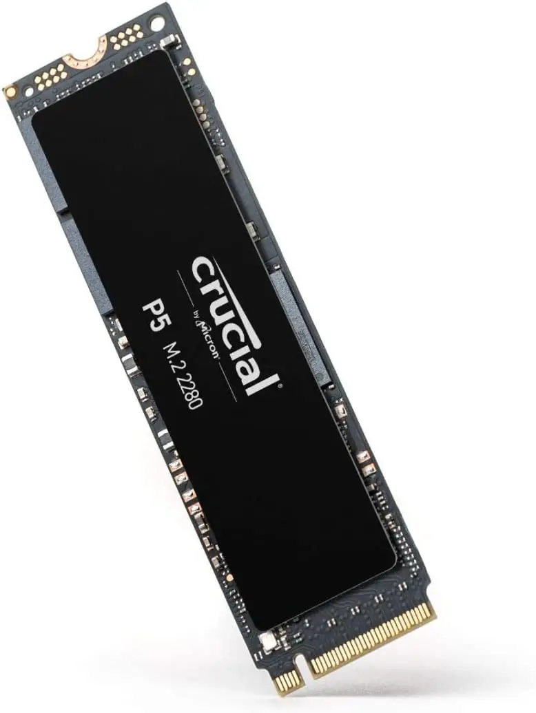 Crucial P2 1TB 3D NVMe M.2 SSD Hard Drive White