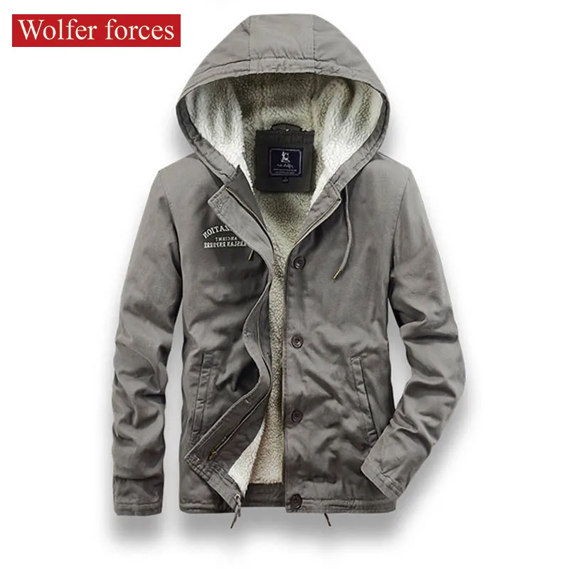 Winter Men's Coat Free Shipping Mens Designer Clothes Tactical Jacket Custom Tactical Withzipper Sport Cardigan Oversize