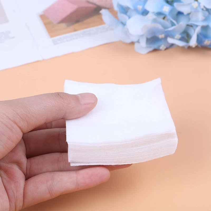 

40 PCS Facial Cotton Pads Remover Cleaning for Make-up Nail Art Polish Acrylic