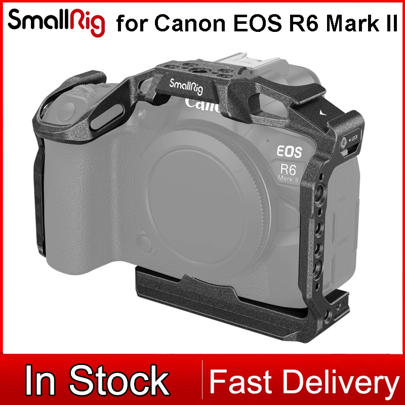 Gabbia Per Fotocamera Smallrig "Black Mamba" Per Canon Eos R6 Mark Ii 4161