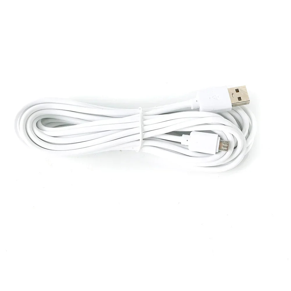 Cable de datos de carga rápida Micro USB Extra largo para teléfonos Samsung, Xiaomi, Android, Monitor de cámara, Cable de datos de Banco de energía, 1m-10m - Imagen 6