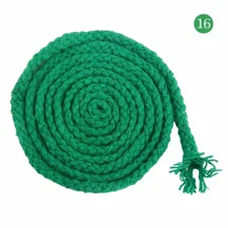 Premium Cotton Twisted Rope for Sewing & Crafting - 10M 5/7mm, Ideal for Bag Straps & Home Decor (Green)