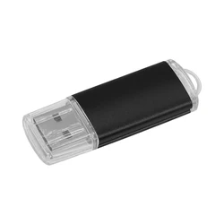 High-Speed USB Flash Drive - Versatile Storage Capacity Options - 256GB (Black)