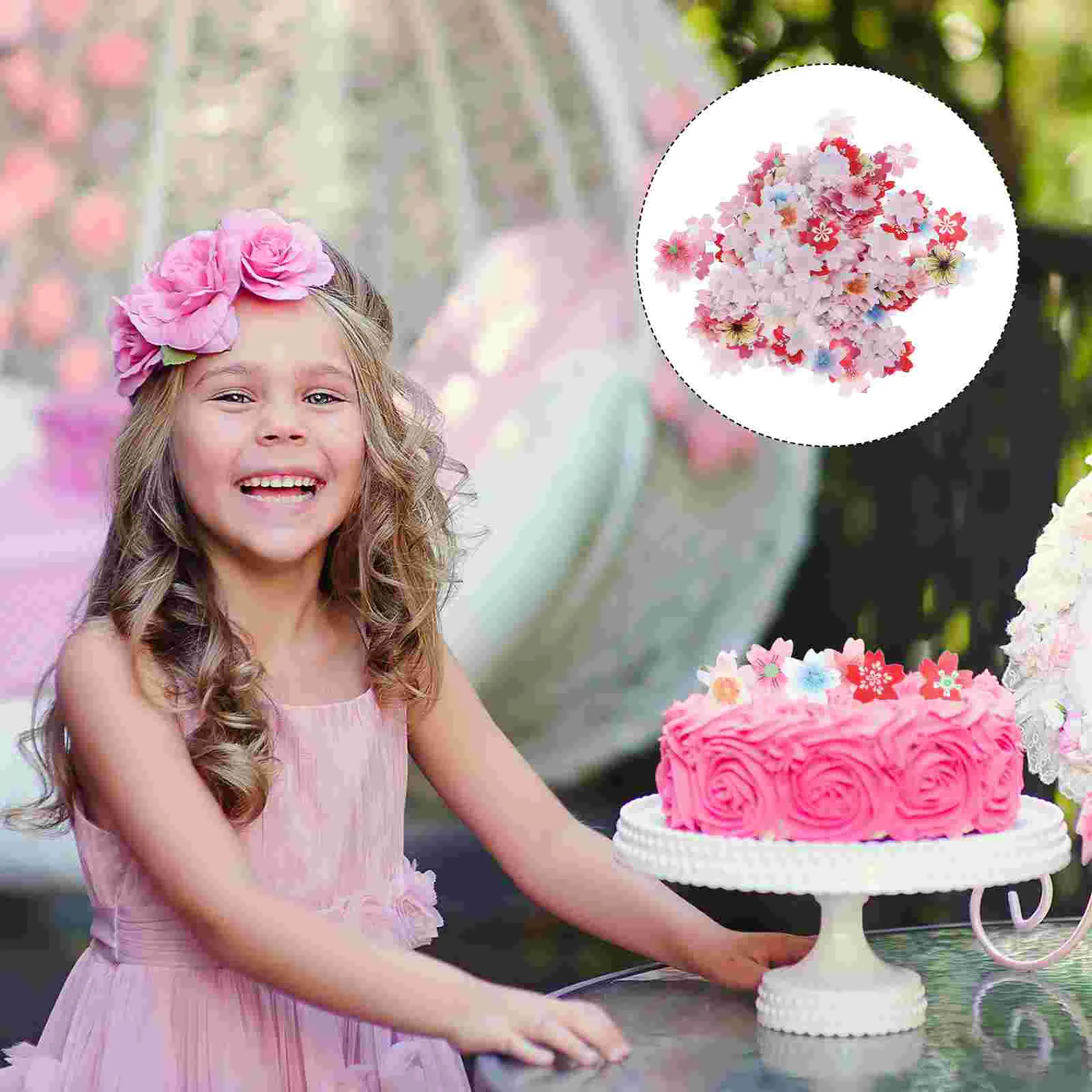 

Cakedecor Butterflies Paper Birthday Decorations Cupcake Happy Fairy Wall Toppers Sweet Pick Rice Wafer Topper Picks