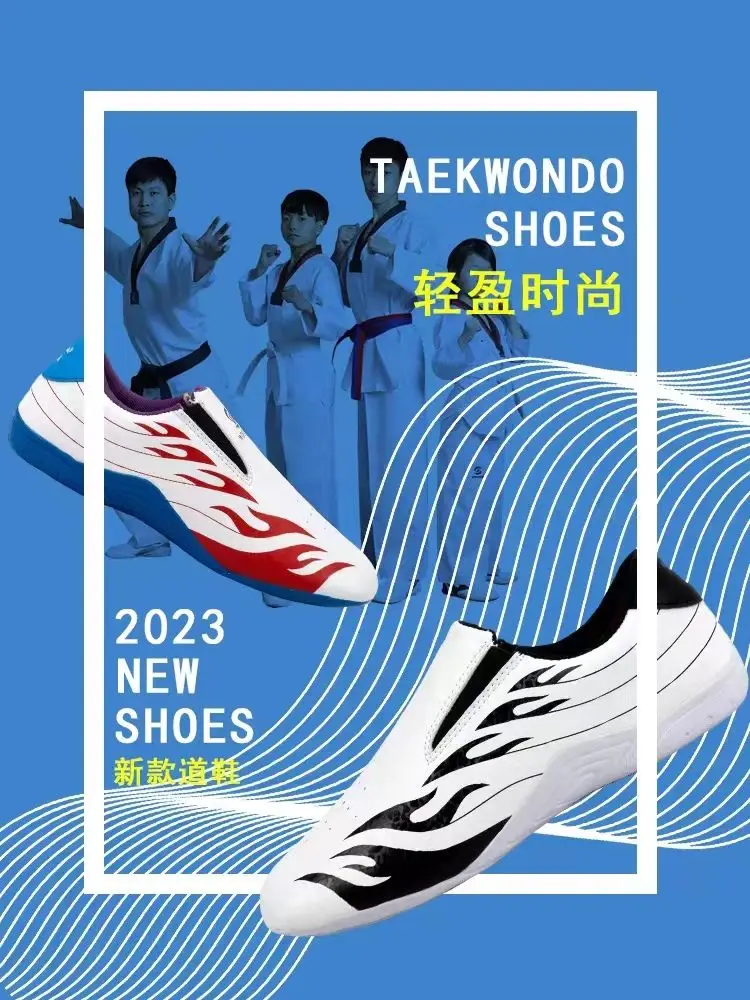 New Unisex Taekwondo Training Shoes Sneakers Chinese Traditional Sneakers High Quality Big Boys Big Girls Martial Arts