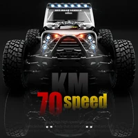 16103PRO 2.4GHz 70KM/H Professional RC Car: Brushless Motor, 1:16 Scale 4WD High-Speed Off-road Climbing Vehicle Wtith LED Light 2