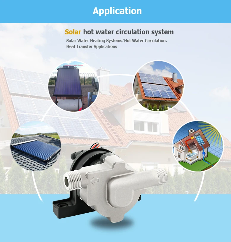 EL SID Brushless Water Circulating Pumps - Solar Power DC Pump - AliExpress