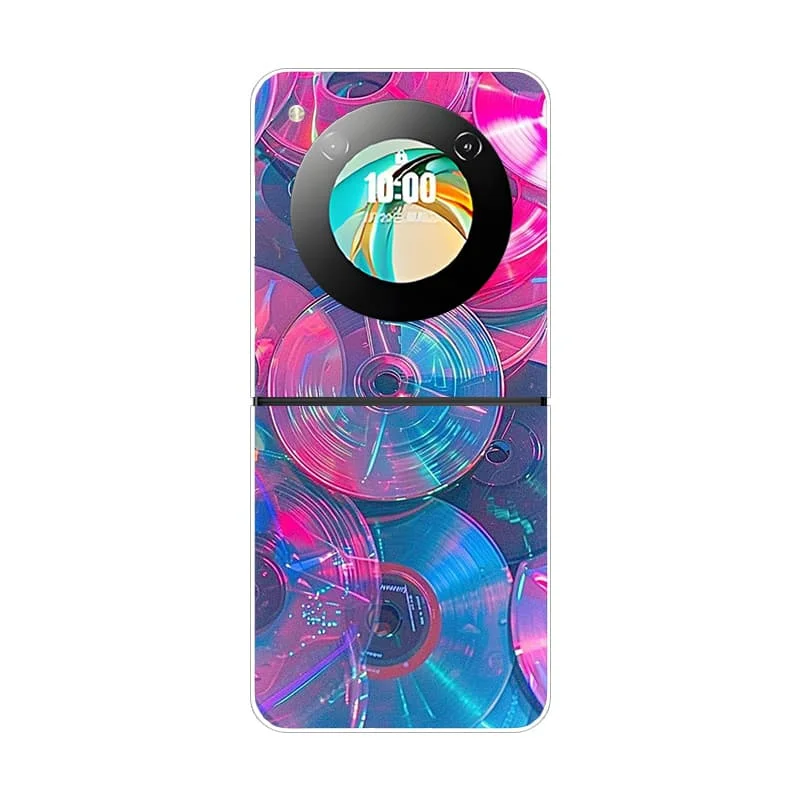 Soft Matte Silicone Back Cover with Fashion Painted Design
