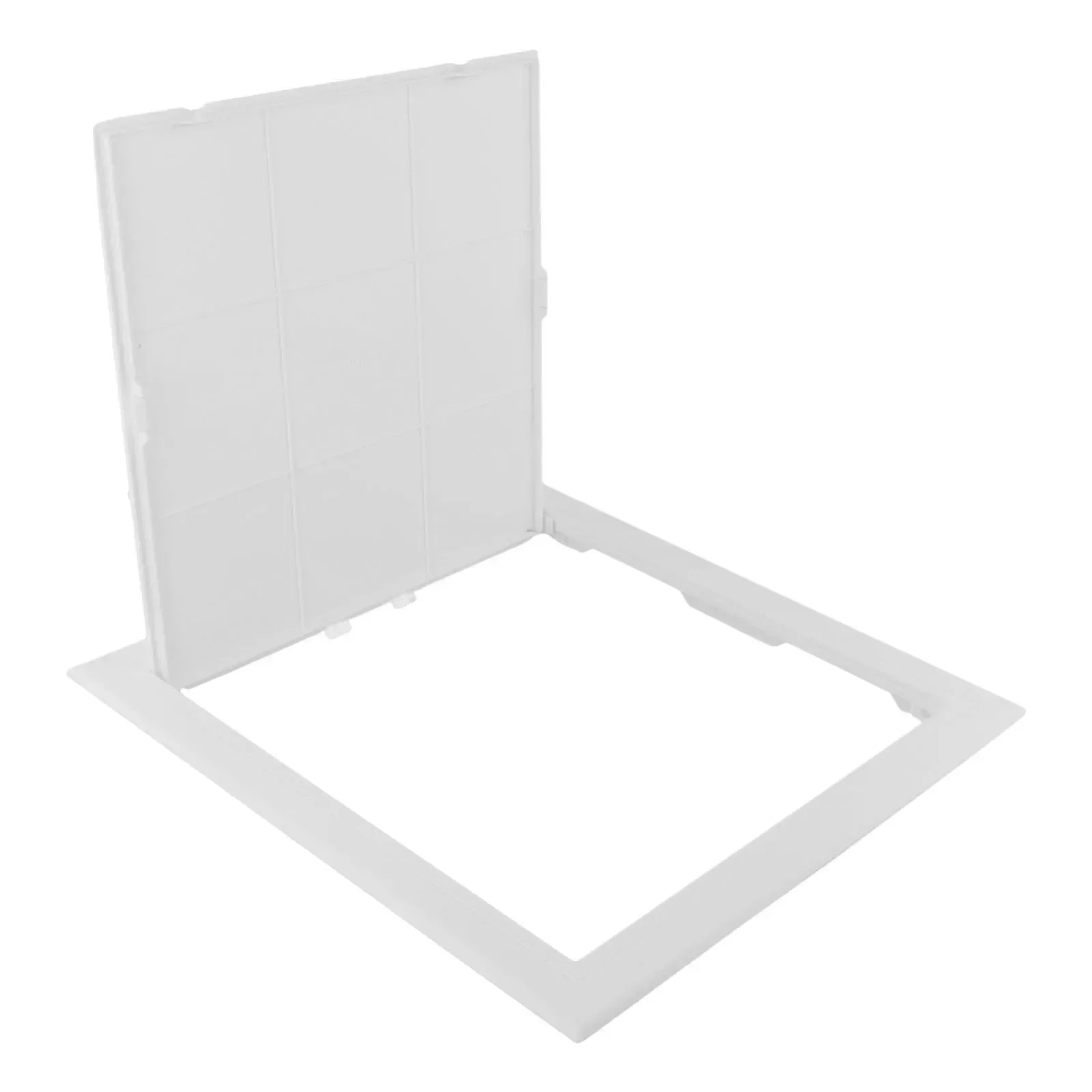 Access Panel White Access Panel Inspection Hatch Plastic Revision Door Push-Type Inspection Port 100x150mm 150x150mm 200x200mm 200x300mm
