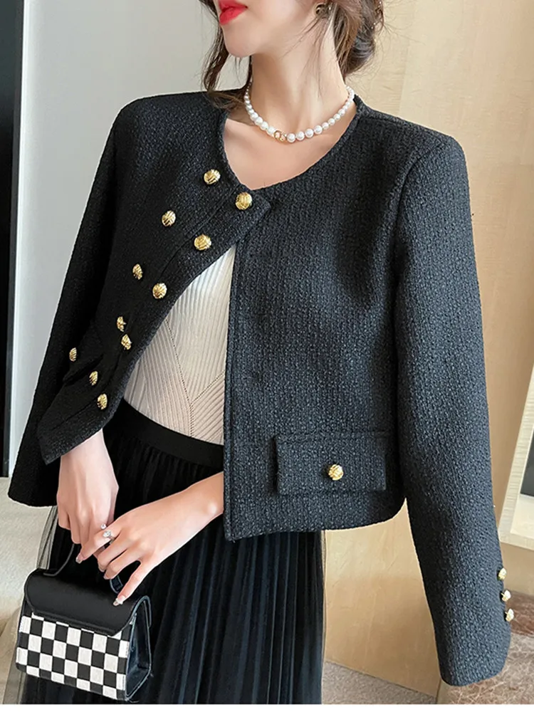 ★韓国人気★MIAE★Line button tweed jacket ☆韓国人気☆MIAE☆Line button tweed jacket