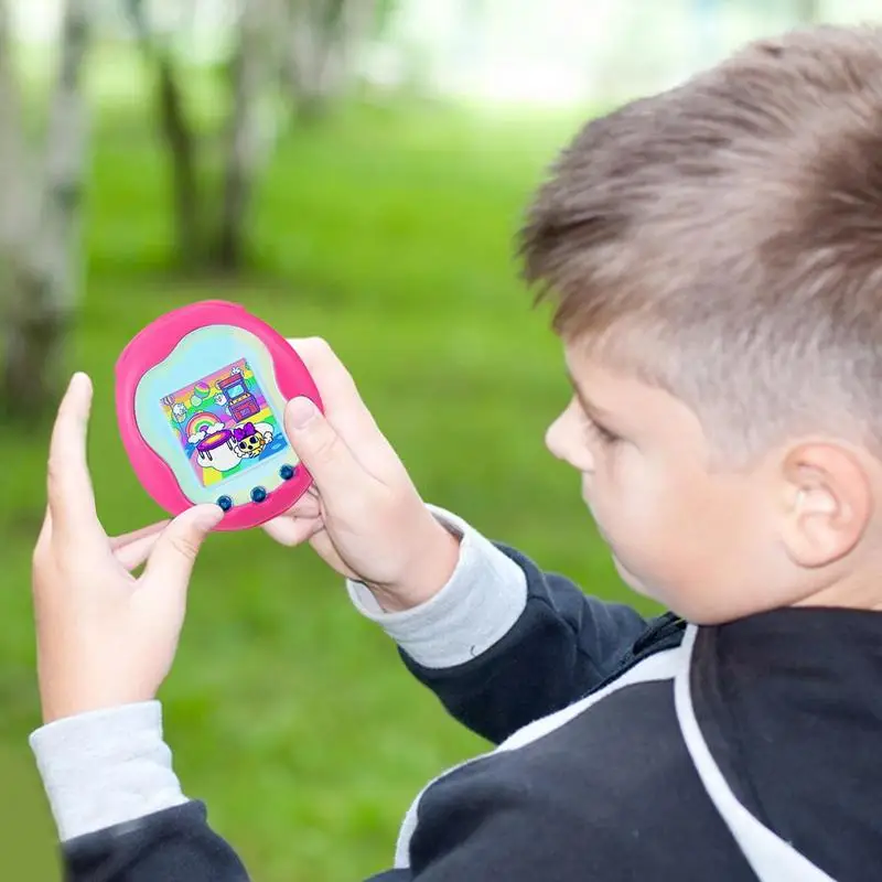 10x Displayschutzfolien Für Tamagotchi Paradise - TPU Folie Gelb