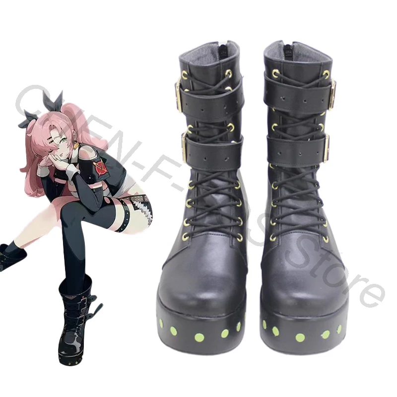 

Zenless Zone Zero Cosplay Nicole Demara Long Straight Shoes Boots Game Role Play Props Halloween Christmas Carnival