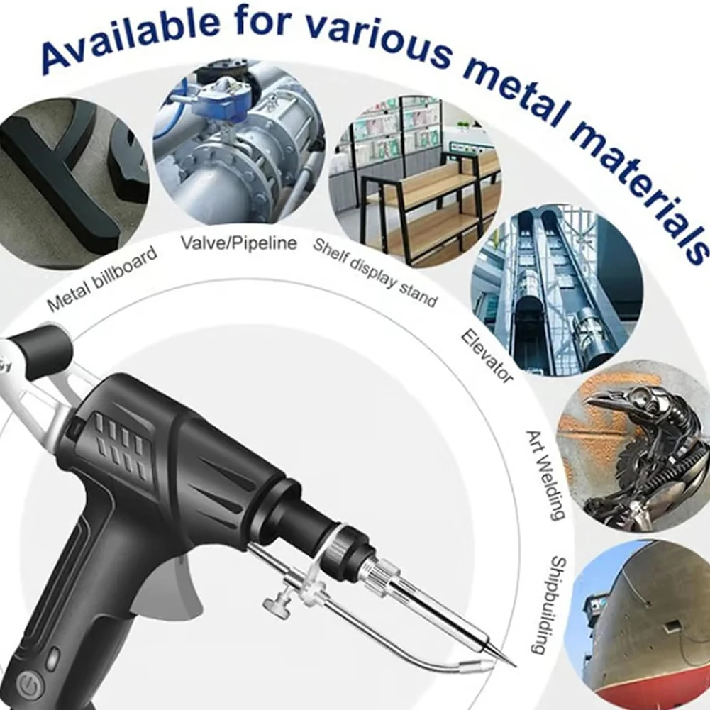 Electric Soldering Iron Soldering Machine SetMultifunction Internal Heated Industrial Lasers Welding Tools for Repairs Home DIY