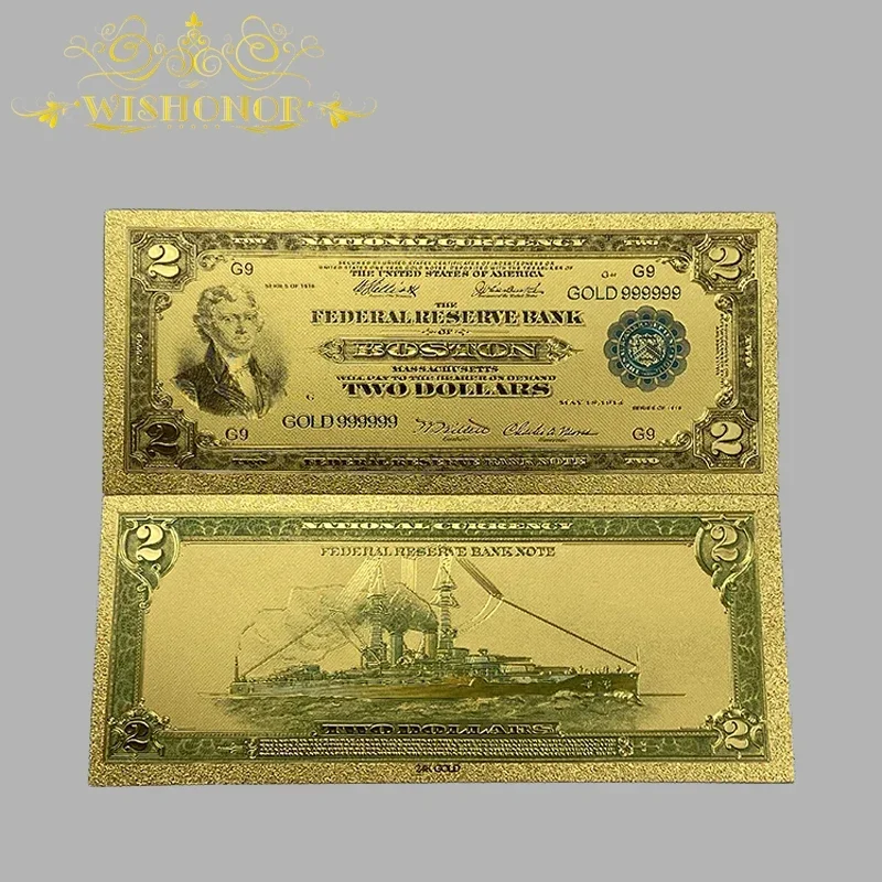 36 Types All Style America Banknote All Times Dollar Banknote in 24K Gold Plated For Collection