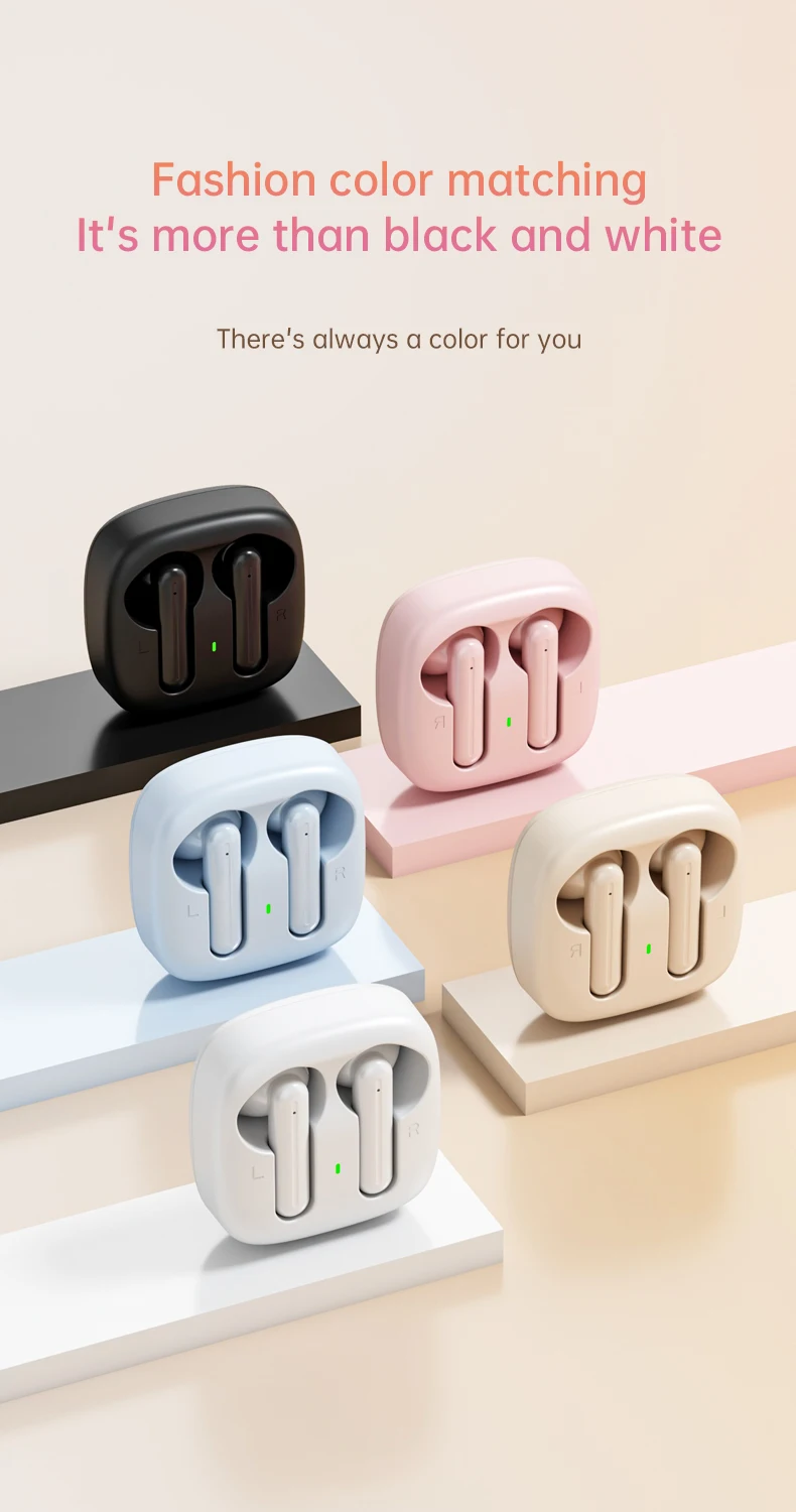 Cuffie wireless bluetooth con custodia di ricarica hifi e micro_voghion.com