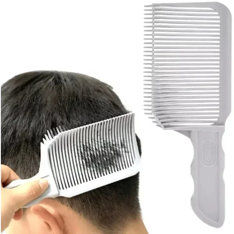 

Barber Fade Comb Hairdressing Essential for Blending Hairstyles Heat Resistant Brush for Men's Tapered Haircuts