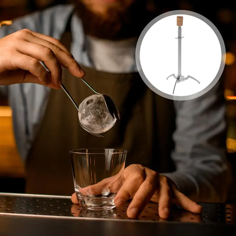Stainless Steel Multifunctional Ice Clip 1pc Clap Food Tong Triangle Shape Design Triangle Grab Food Ice Holder Suitable For Bar food tongs