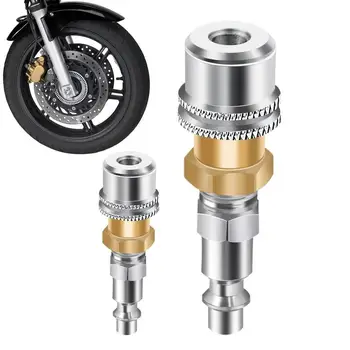 버스 오토바이 트럭 및 자전거용 다목적 타이어 팽창기 도구, 폐쇄 유량 공기 압축기 척 잠금