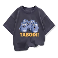 Vêtements pour enfants Grizzy et les Lemmings Tabodi graphique T-Shirt à manches courtes 3-12 ans enfants garçons col rond hauts amples T-Shirt 1