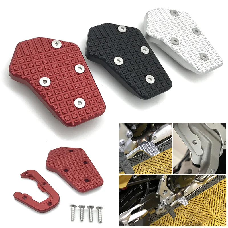 

Motorcycle Rear Brake Extra Wide Seat Cushion Pedal Pad Pedal Pad Extender Accessories for BMW F900XR F900R