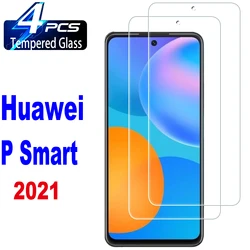 Premium Tempered Glass Screen Protector Film for 2 Pieces (For P smart 2021)